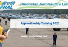 Hindustan Aeronautics Limited Announces Apprenticeship Training