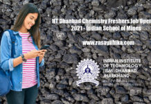 IIT Dhanbad Freshers Job Opening 2021 - Indian School of Mines