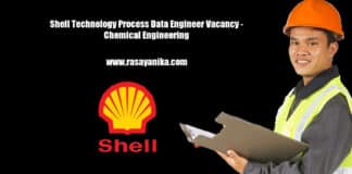 Shell Technology Process Data Engineer Vacancy - Chemical Engineering