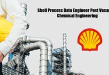 Shell Process Data Engineer Post Vacancy - Chemical Engineering