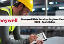 Honeywell Field Services Engineer Vacancy 2022 - Apply Online
