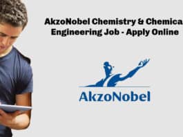 AkzoNobel Chemistry & Chemical Engineering Job - Apply Online