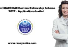 BARC DAE Doctoral Fellowship