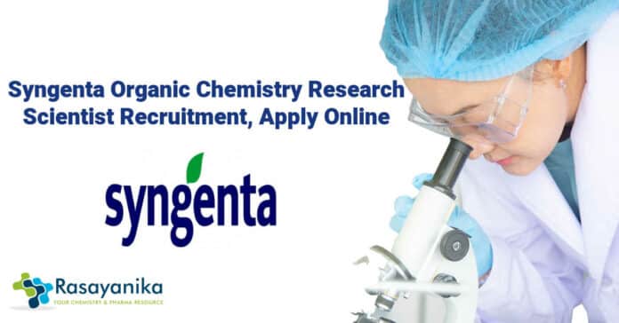 Syngenta Organic Chemistry