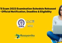 GATE Exam 2023 Examination Schedule Released - Official Notification, Deadline & Eligibility