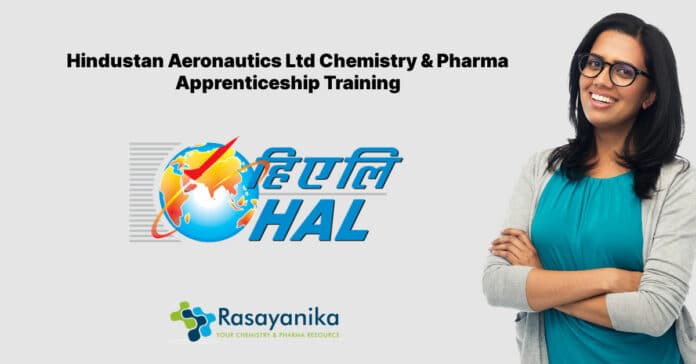 Hindustan Aeronautics Ltd Chemistry & Pharma Apprenticeship Training - Candidates Apply Now