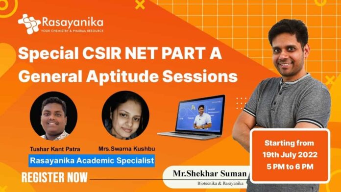 General Aptitude questions solving - How to Solve CSIR General Aptitude