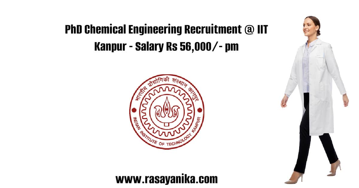 phd chemical engineering jobs in india