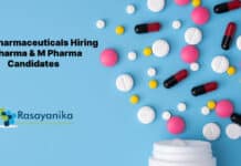 Teva Pharmaceuticals Hiring B Pharma & M Pharma Candidates - Apply Online