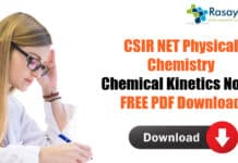 CSIR Physical Chemistry Notes