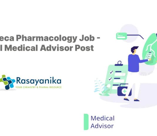 AstraZeneca Pharmacology Job - Regional Medical Advisor Post