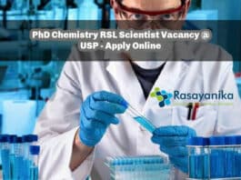 PhD Chemistry RSL Scientist Vacancy @ USP - Apply Online