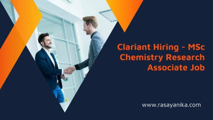 research associate jobs chemistry