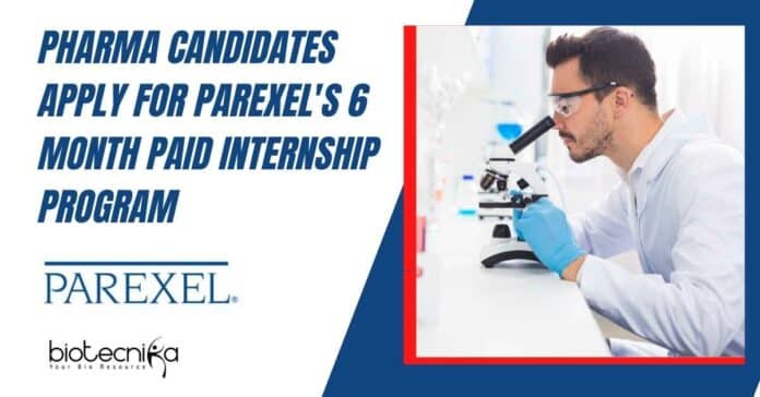 Parexel Internship Program 2022