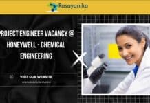 Project Engineer Vacancy @ Honeywell - Chemical Engineering