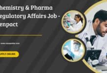 Chemistry & Pharma Regulatory Affairs Job - Genpact