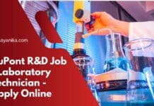DuPont R&D Job - Laboratory Technician - Apply Online