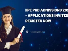 IIPE PhD Admissions 2023 - Applications Invited - Register Now