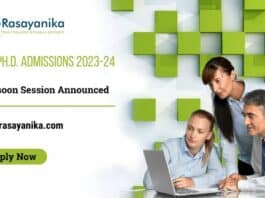 RCB Ph.D. Admissions 2023-24