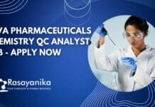 Teva Pharmaceuticals Chemistry QC Analyst Job - Apply Now
