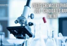 Zoetis Chemistry/Pharma Job - Candidates Apply Online