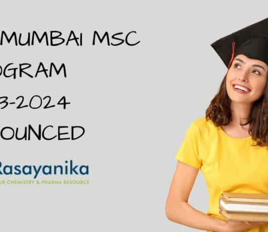 ICT Mumbai MSc Program 2023-2024 Announced