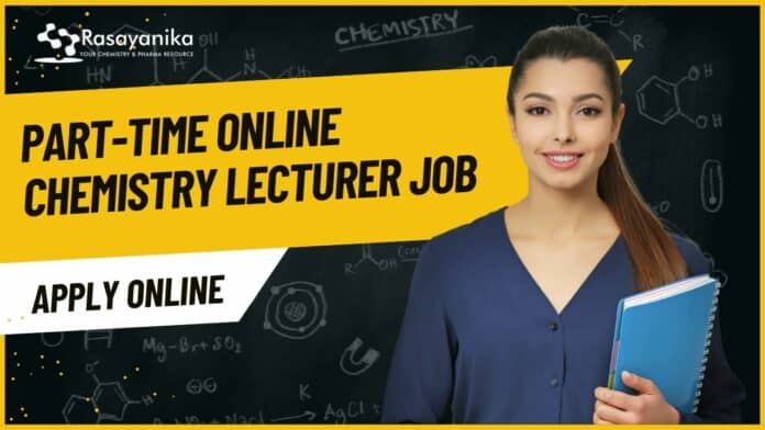 Part-Time Online Chemistry Lecturer
