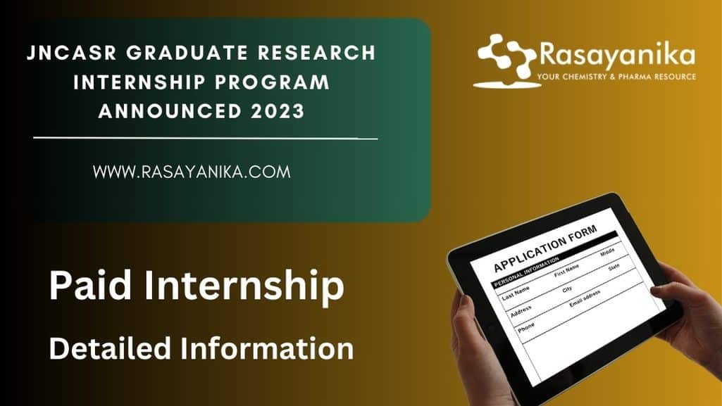 graduate research internship program