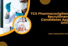 TCS Pharmacovigilance Recruitment - Candidates Apply Online