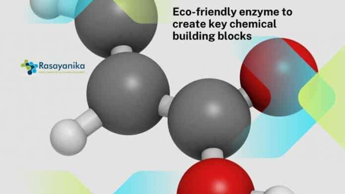 Eco-friendly enzyme to create key chemical building blocks