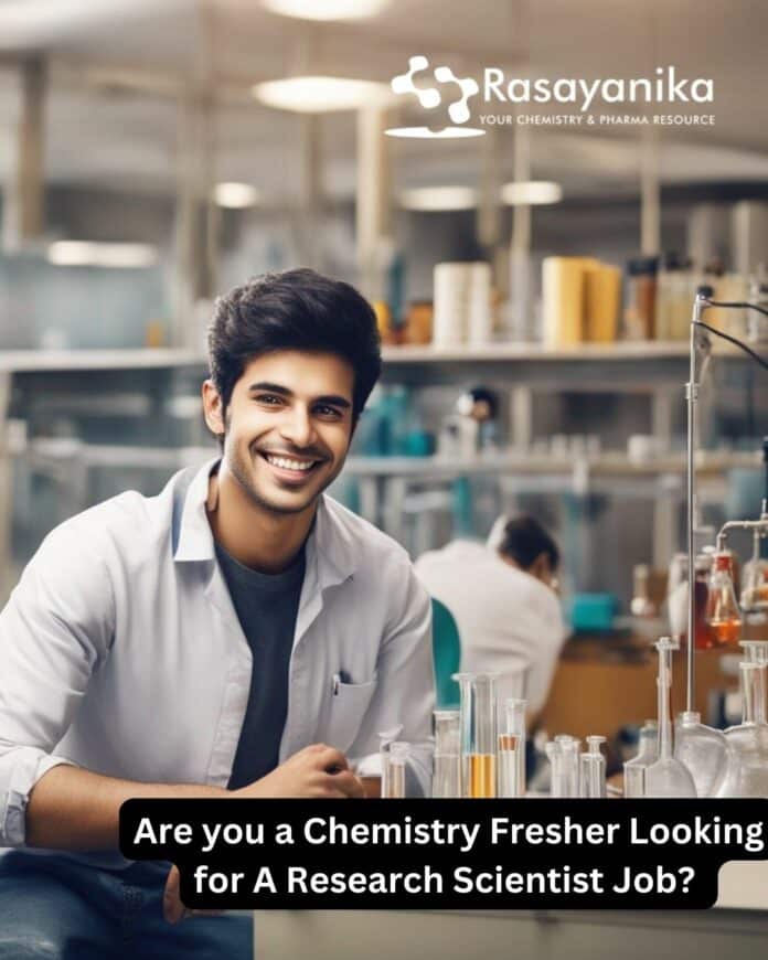 GFL Chemistry Freshers Job - Research Scientist Post - Appy Online