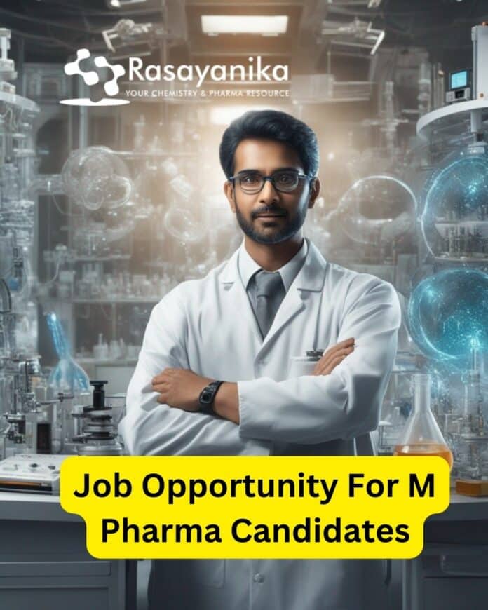 ITC Hiring M Pharma Candidates - Assistant Manager Quality Post