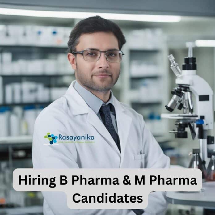 Intas Pharmaceuticals Hiring