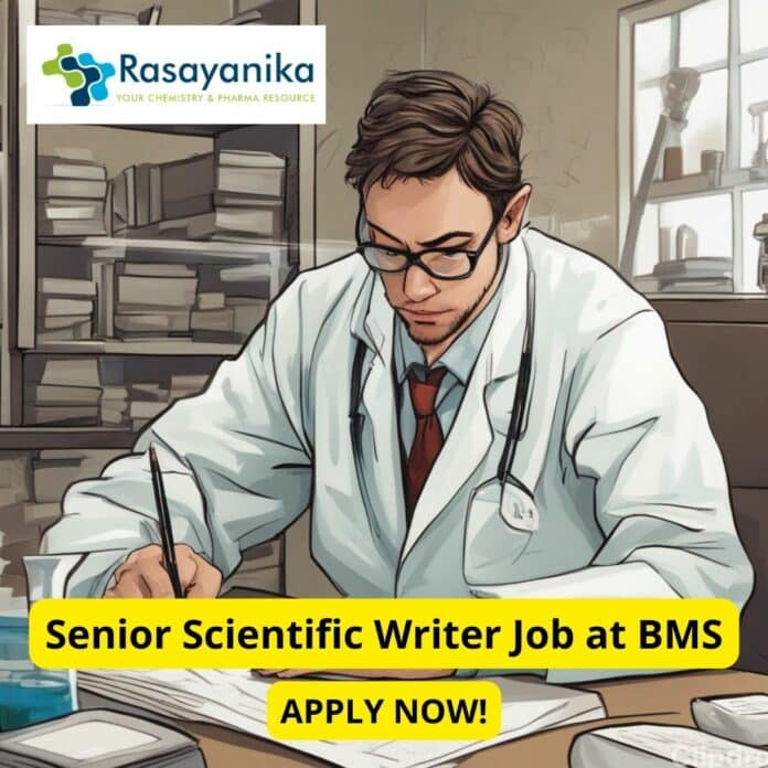 Senior Scientific Writer at BMS