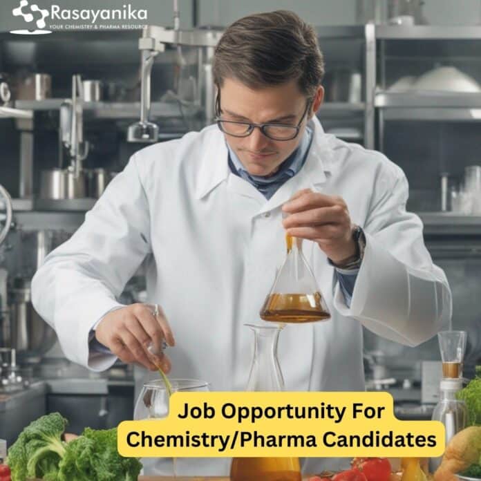 Mars Chemistry/Pharmacy Quality Food Safety Job - Apply Online