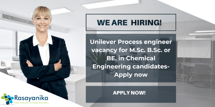 BSc BE Chemicalengineering Job