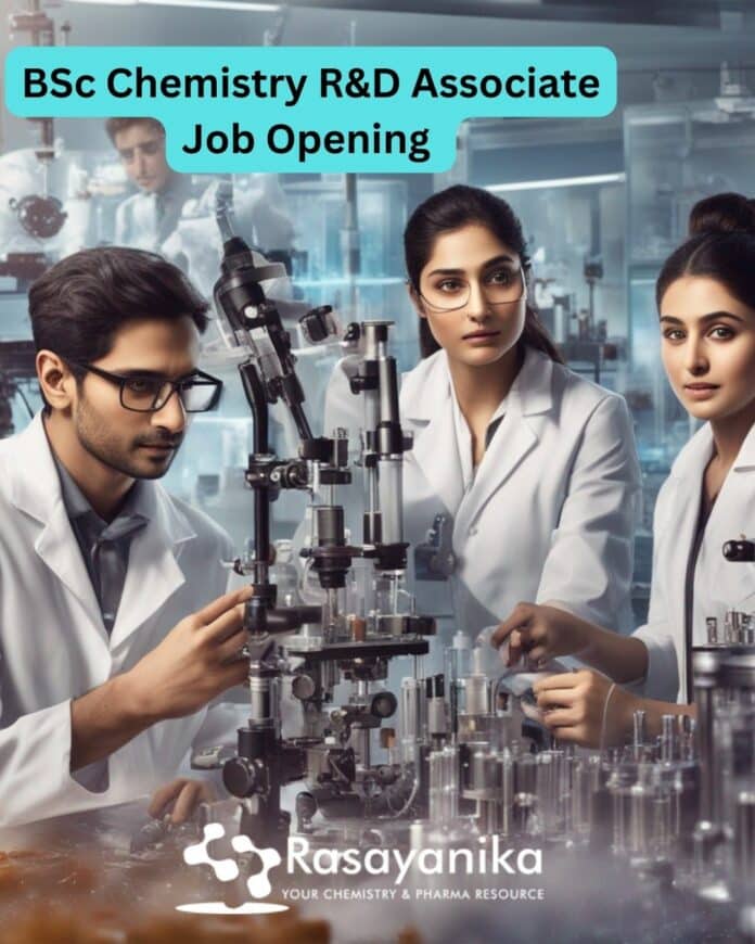 Unilever BSc Chemistry R&D Associate Job Opening - Apply Online