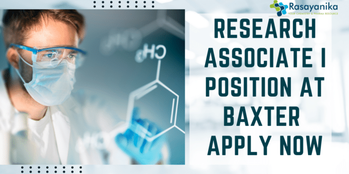 Research Associate I at Baxter