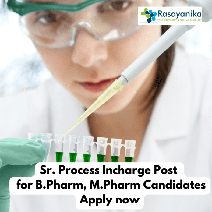 Otsuka Pharma Job Openings - BPharma & Mharma Walk-In