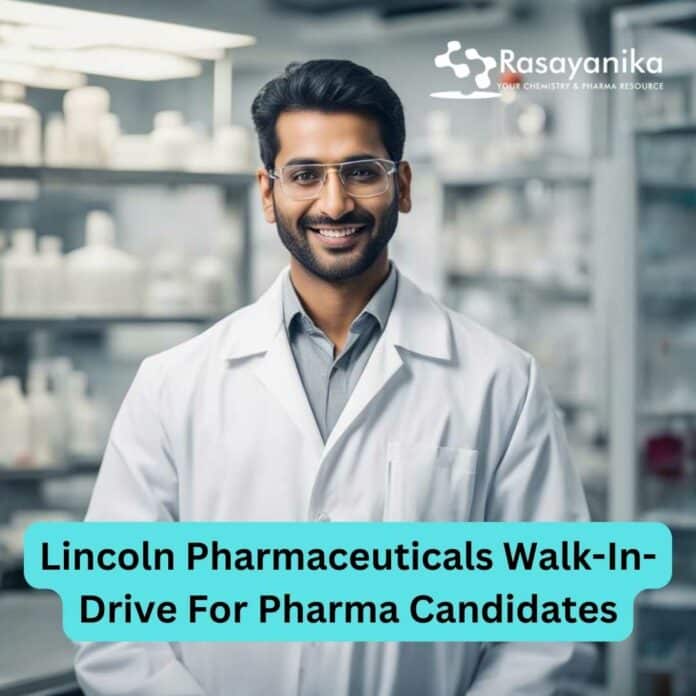 Lincoln Pharmaceuticals Jobs