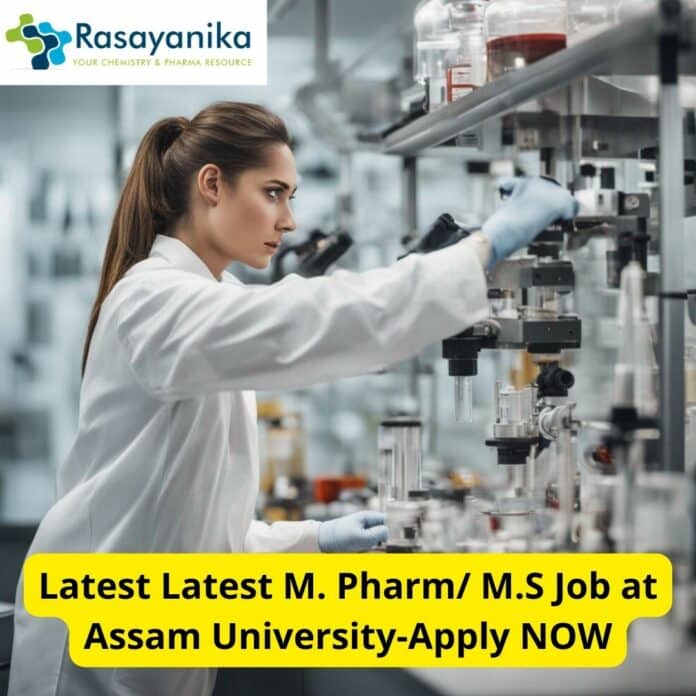 Latest M. Pharm/ M.S Job