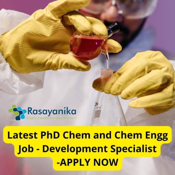 PhD Chem Job