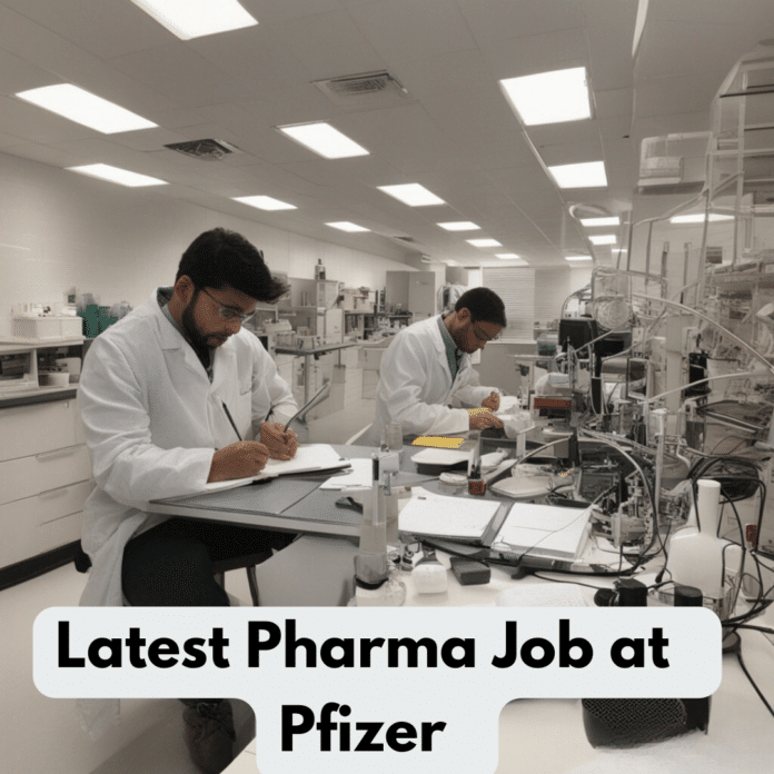 latest job at Pfizer