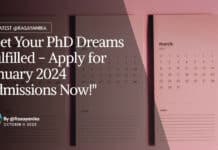 IISER Mohali Admissions 2024 to PhD Program January 2024