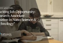 "Exciting Job Opportunity: Research Associate Position in Nano Science & Technology"