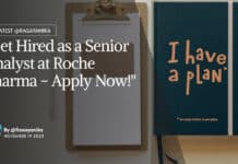 "Get Hired as a Senior Analyst at Roche Pharma - Apply Now!"