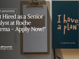 "Get Hired as a Senior Analyst at Roche Pharma - Apply Now!"