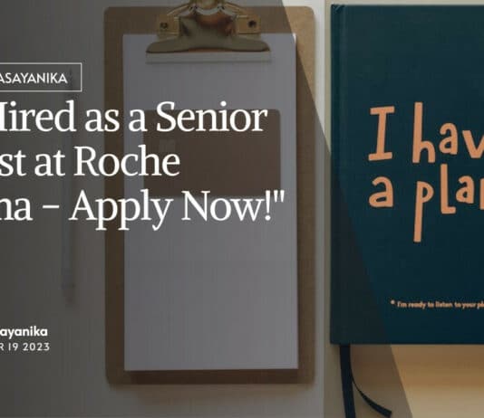 "Get Hired as a Senior Analyst at Roche Pharma - Apply Now!"