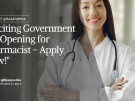 "Exciting Government Job Opening for Pharmacist - Apply Now!"