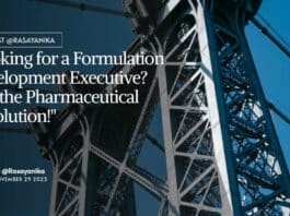 "Looking for a Formulation Development Executive? Join the Pharmaceutical Revolution!"